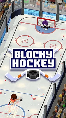 game pic for Blocky hockey: Ice runner